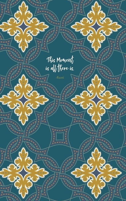 Couverture_Undated Planner - Diary - Journal - Rumi - Teal Tiles
