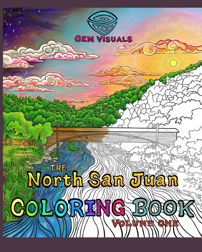 Front cover_The North San Juan Coloring Book