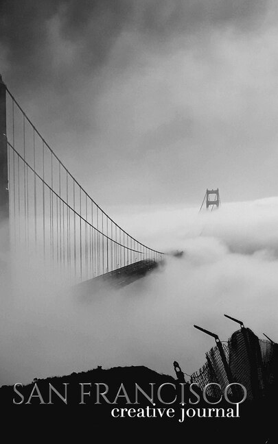 Front cover_San Francisco golden gate Bridge Creative journal