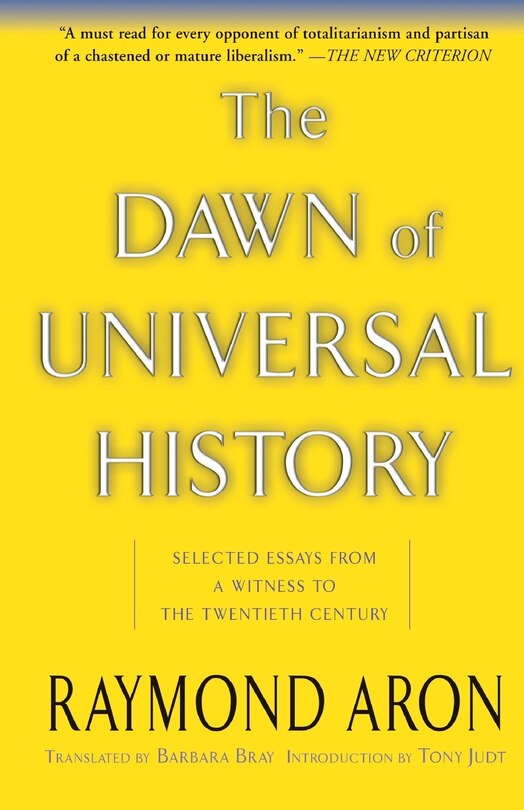 Front cover_The Dawn Of Universal History