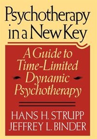 Front cover_Psychotherapy In A New Key