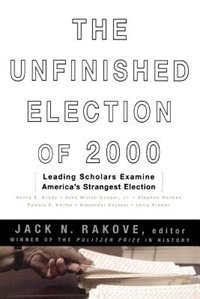 Front cover_The Unfinished Election Of 2000