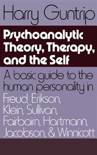 Couverture_Psychoanalytic Theory, Therapy, And The Self