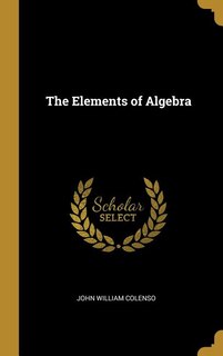 Couverture_The Elements of Algebra