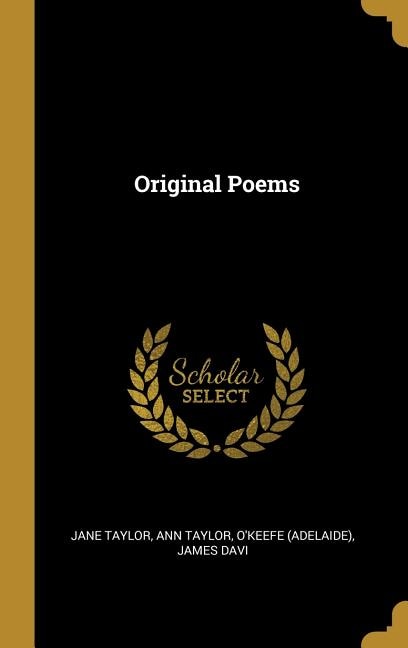 Couverture_Original Poems