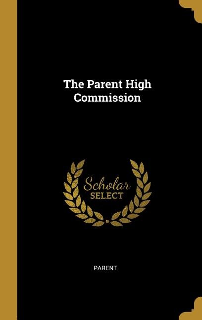 Front cover_The Parent High Commission