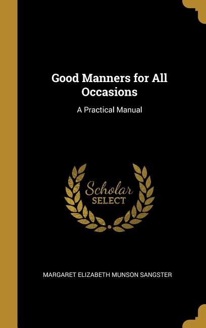 Front cover_Good Manners for All Occasions