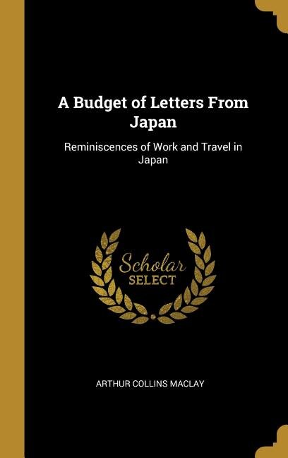 Front cover_A Budget of Letters From Japan