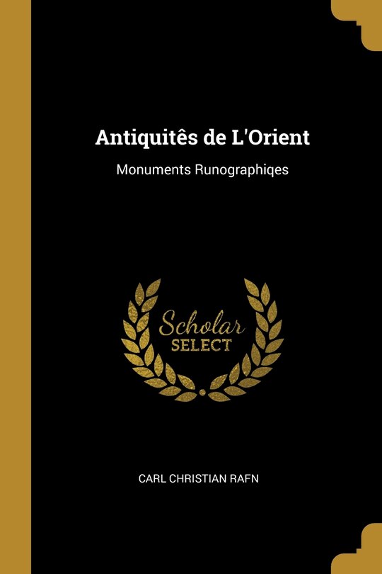Front cover_Antiquitês de L'Orient