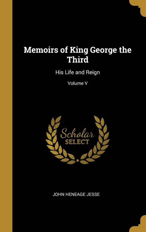 Front cover_Memoirs of King George the Third