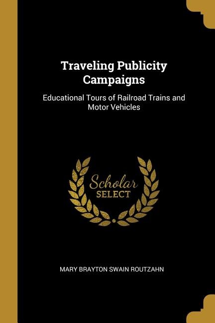 Front cover_Traveling Publicity Campaigns