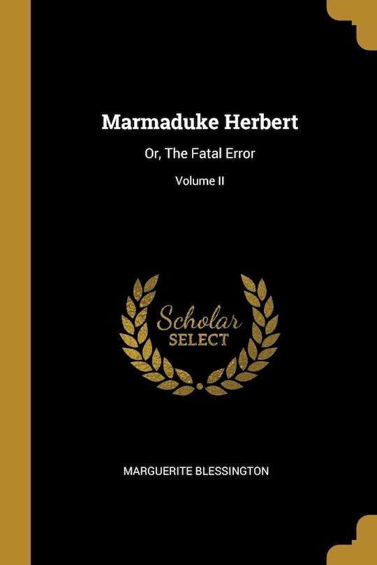 Front cover_Marmaduke Herbert