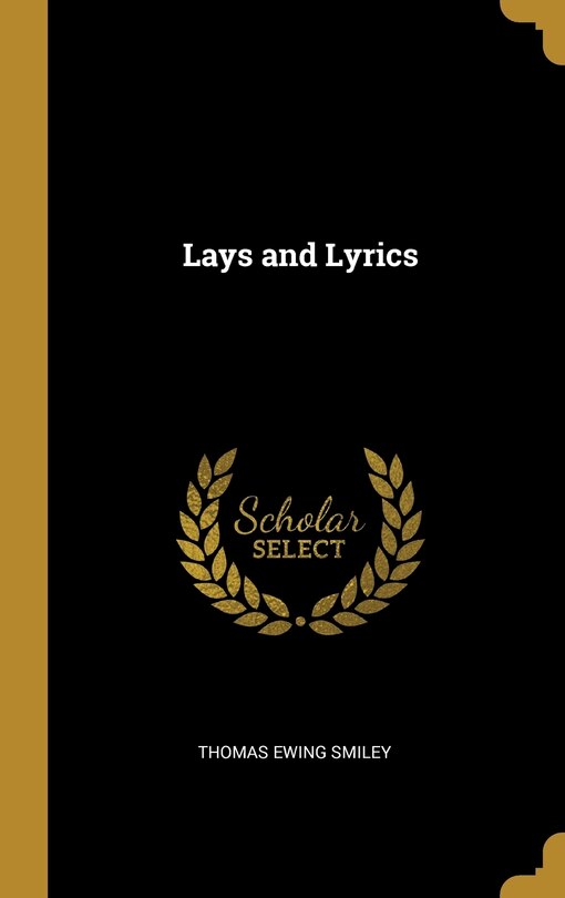 Front cover_Lays and Lyrics