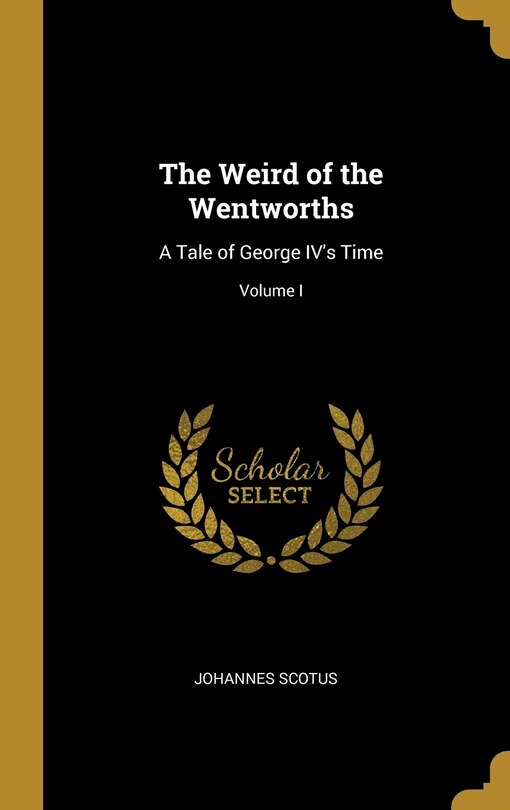Couverture_The Weird of the Wentworths
