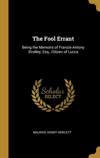 Front cover_The Fool Errant