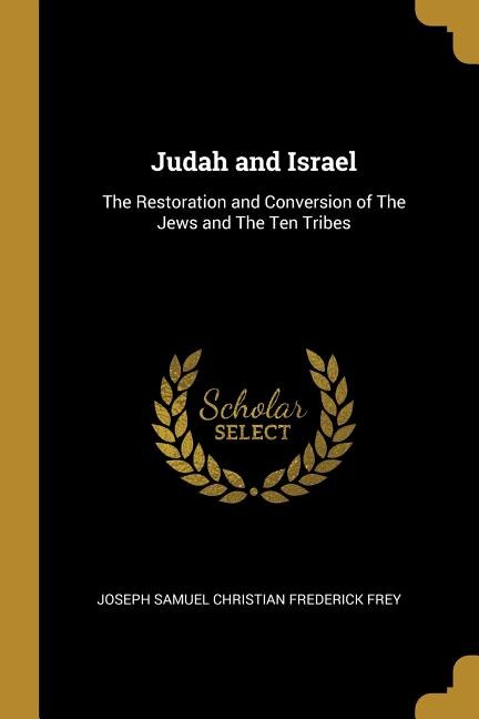 Couverture_Judah and Israel