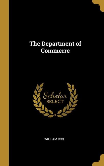 Front cover_The Department of Commerre