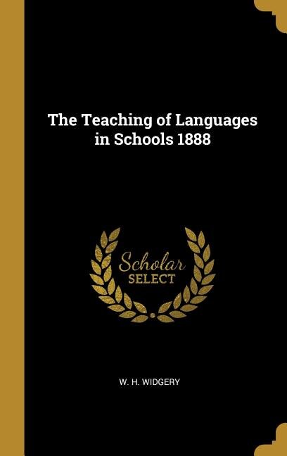 Couverture_The Teaching of Languages in Schools 1888
