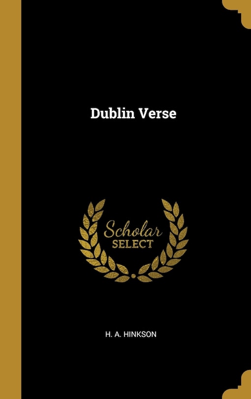 Front cover_Dublin Verse
