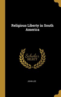 Front cover_Religious Liberty in South America