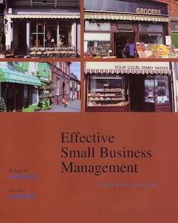 Front cover_Effective Small Business Management