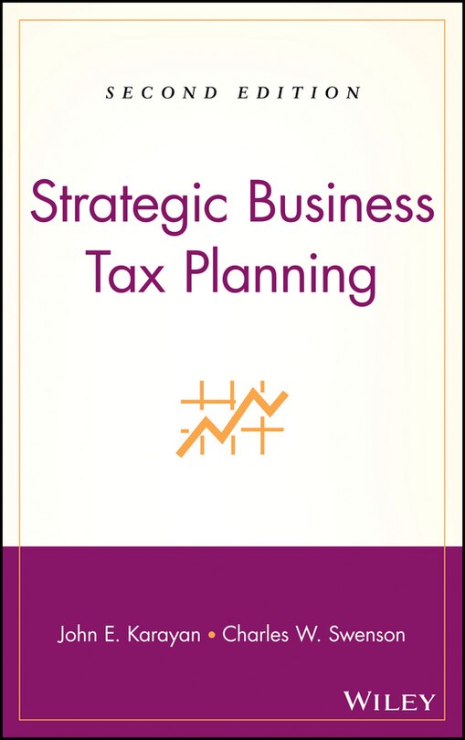 Couverture_Strategic Business Tax Planning