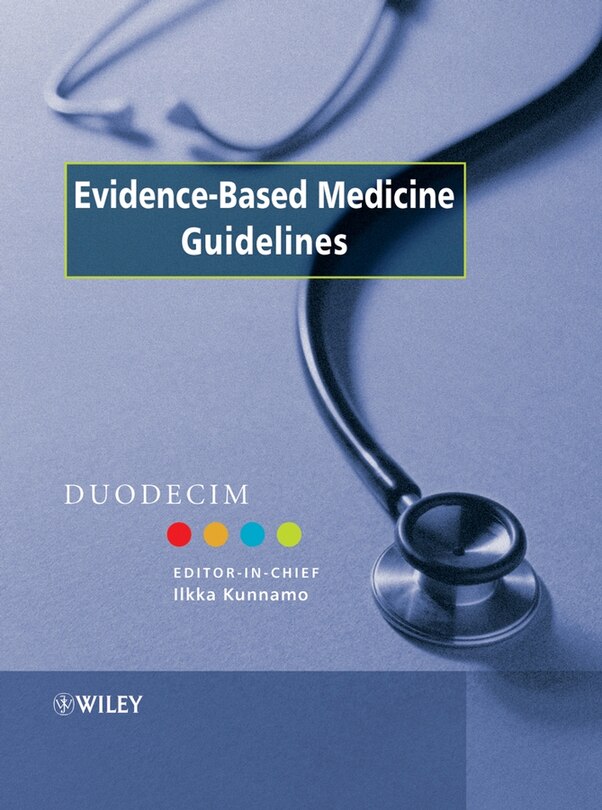 Front cover_Evidence-Based Medicine Guidelines