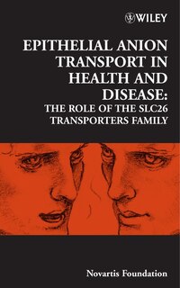 Front cover_Epithelial Anion Transport in Health and Disease