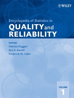 Front cover_Encyclopedia of Statistics in Quality and Reliability