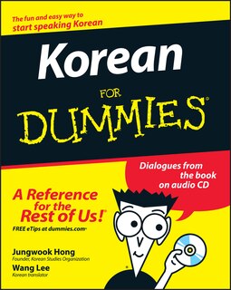 Front cover_Korean For Dummies