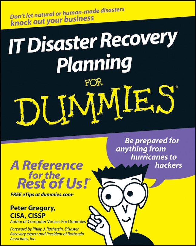 Front cover_IT Disaster Recovery Planning For Dummies