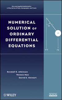Front cover_Numerical Solution of Ordinary Differential Equations