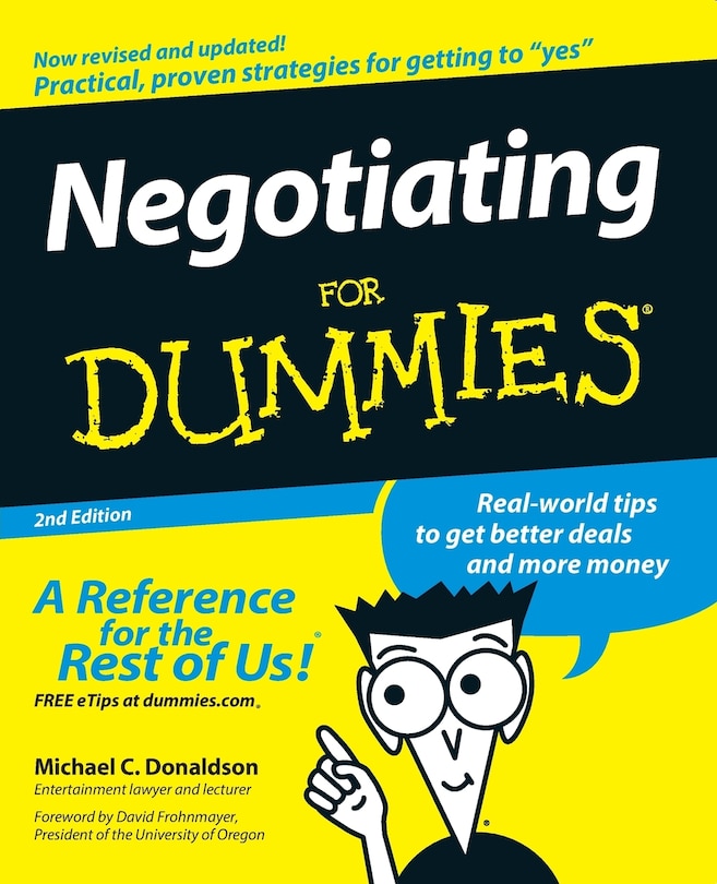 Couverture_Negotiating For Dummies