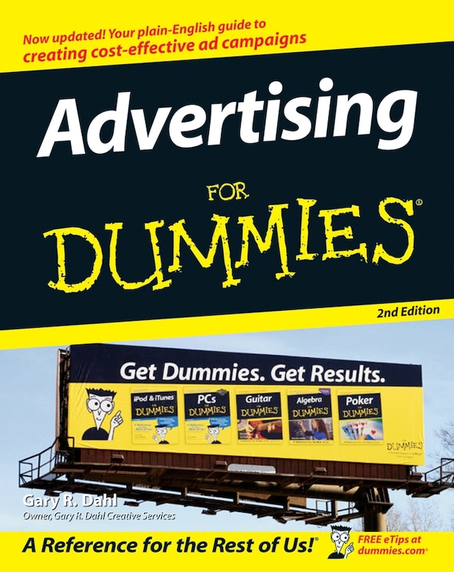 Front cover_Advertising For Dummies