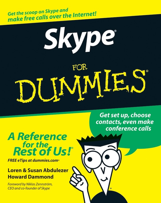 Front cover_Skype For Dummies