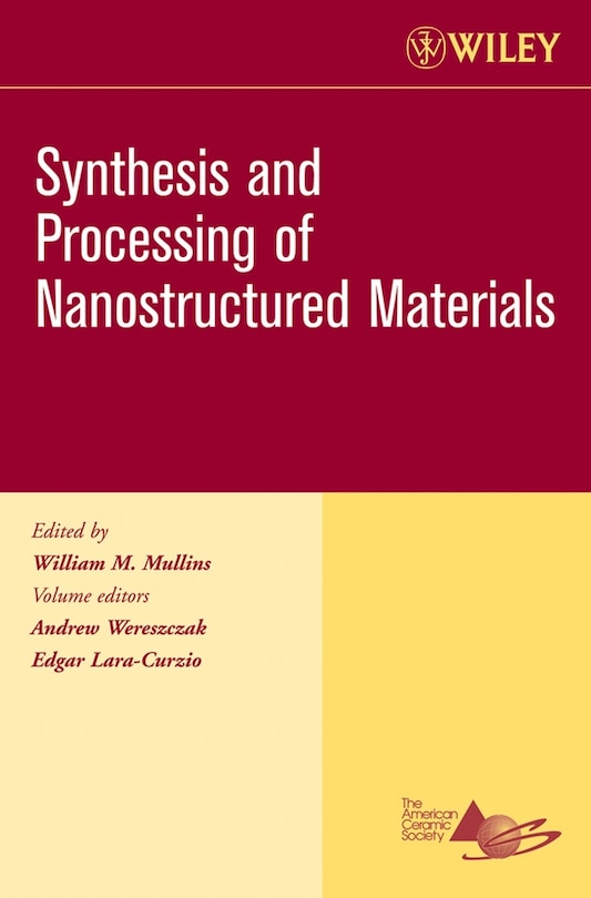 Couverture_Synthesis and Processing of Nanostructured Materials, Volume 27, Issue 8