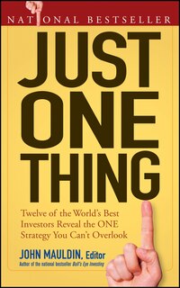 Couverture_Just One Thing