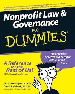 Couverture_Nonprofit Law and Governance For Dummies