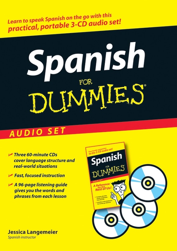 Front cover_Spanish For Dummies Audio Set