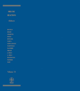 Front cover_Organic Reactions, Volume 71