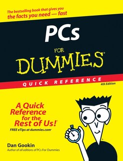 Front cover_PCs For Dummies Quick Reference