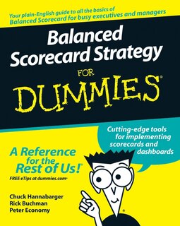 Front cover_Balanced Scorecard Strategy For Dummies