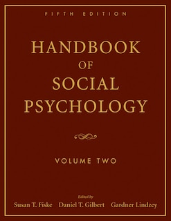 Front cover_Handbook of Social Psychology, Volume 2