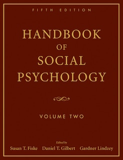 Handbook of Social Psychology, Volume 2