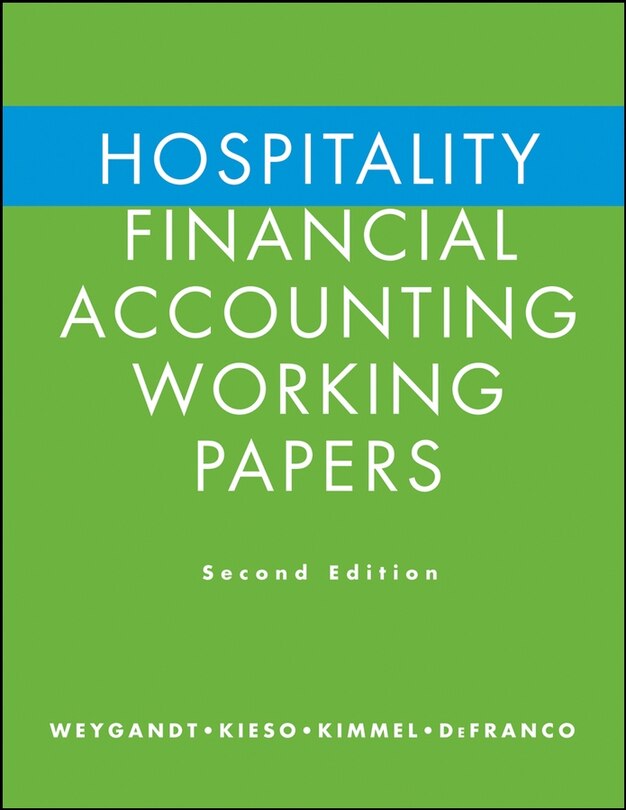 Couverture_Hospitality Financial Accounting Working Papers