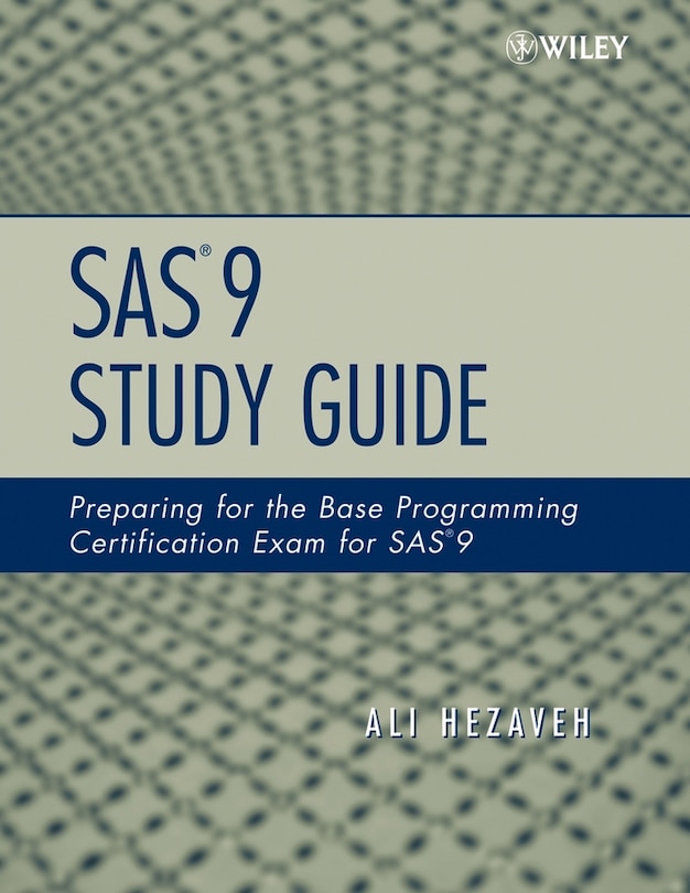 Front cover_SAS 9 Study Guide