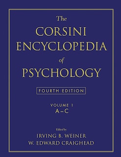 Front cover_The Corsini Encyclopedia of Psychology, Volume 1