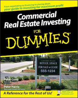 Front cover_Commercial Real Estate Investing For Dummies