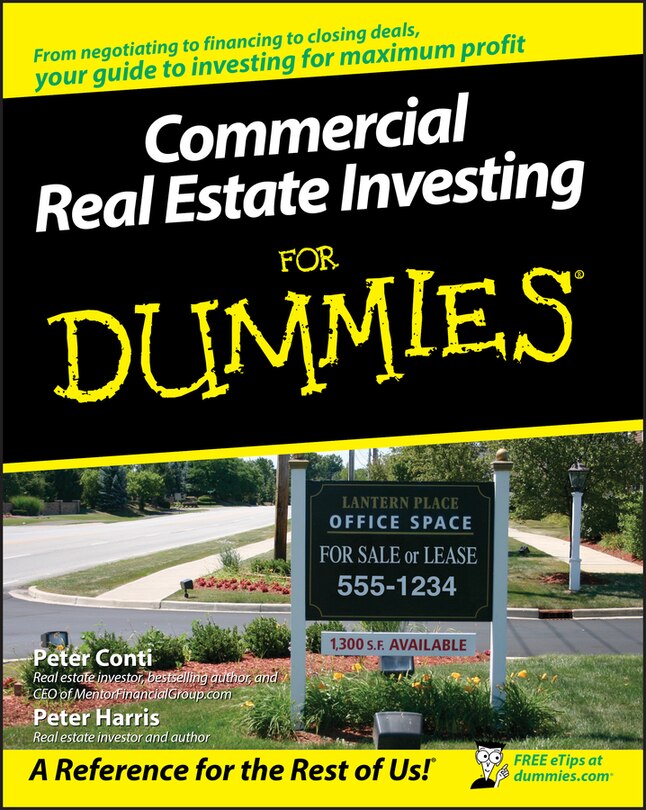 Front cover_Commercial Real Estate Investing For Dummies