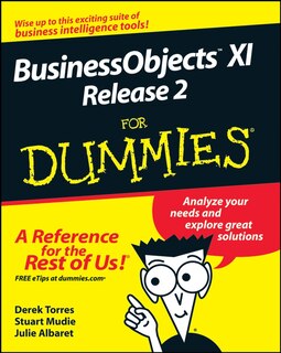 Front cover_BusinessObjects XI Release 2 For Dummies